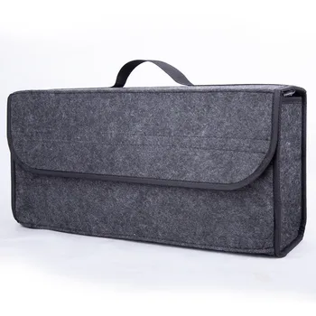 

Portable Foldable Car Trunk Organizer Felt Cloth Storage Box Case Auto Interior Stowing Tidying Container Bags