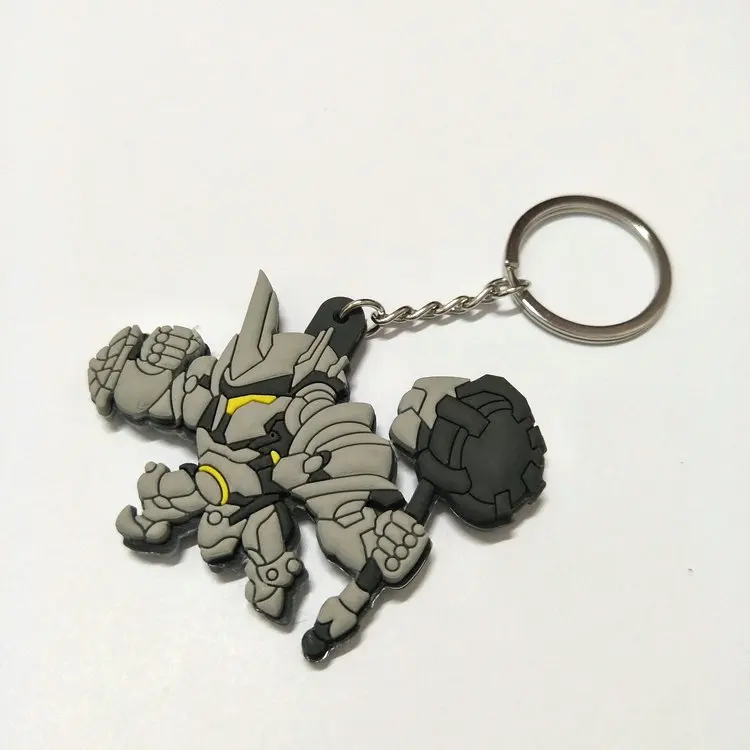 Overwatch Watch Pioneer сопутствующие товары брелок с героями игры юбилей подарок Подвеска из ПВХ горячая оптом