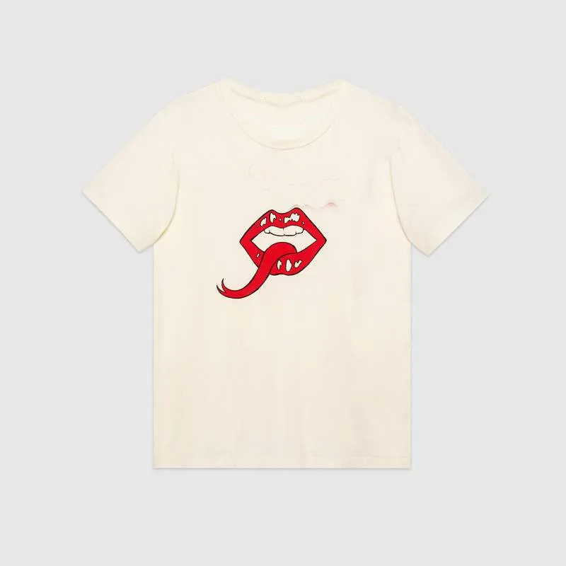 

2019 recommended hot sun red printed T-shirt lovers high street cotton round collar short sleeves Highest quality G's Works