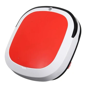 

Rechargeable Smart Robot 2000Pa Vacuum Cleaner Dry Wet Sweeping Cordless Auto Dust Sweeper Machine For Home Cleaning Red Eu Plug