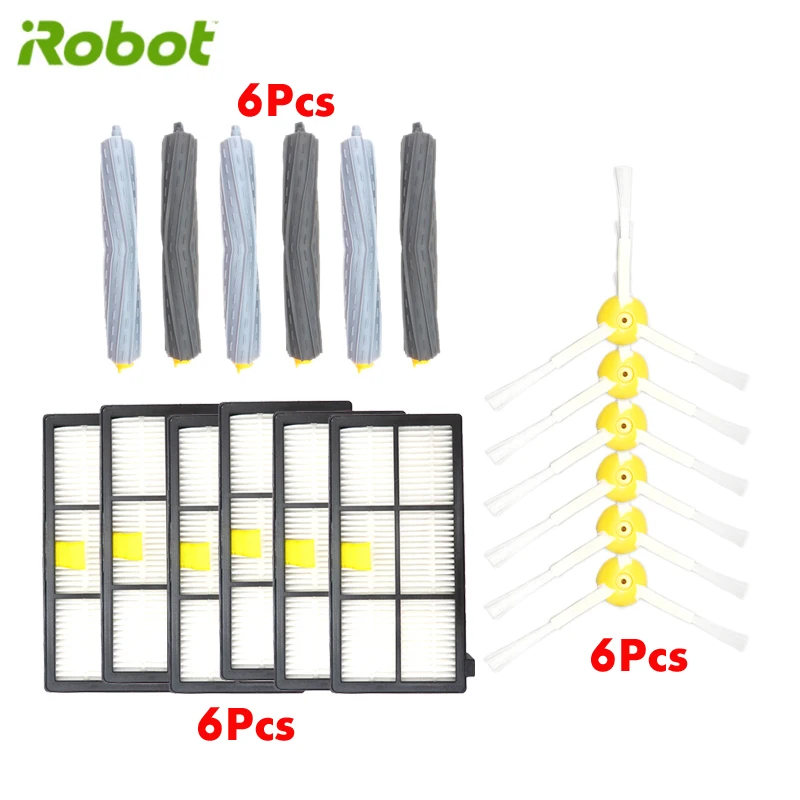 

HEPA Filters Replace Brush Kit Parts Accessories for IRobot Roomba parts 680 630 650 760 770 780 860 870 880 805 980 960 Series