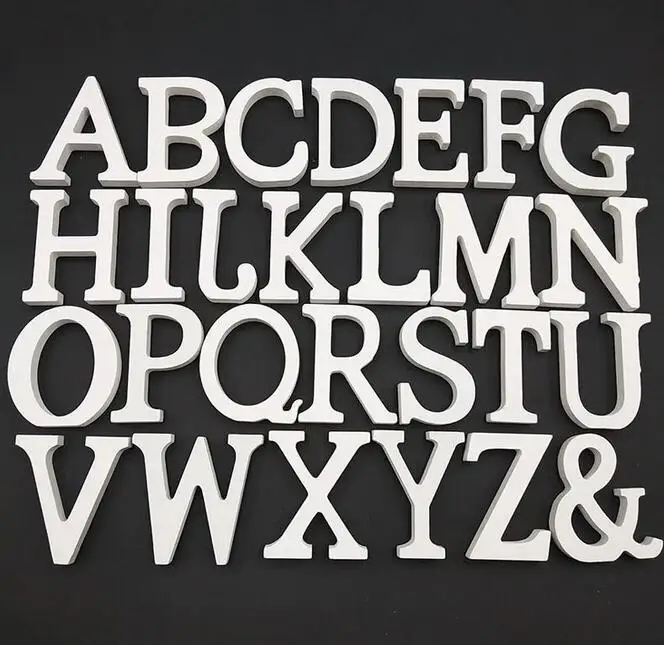 Деревянная английская буква | Электроника