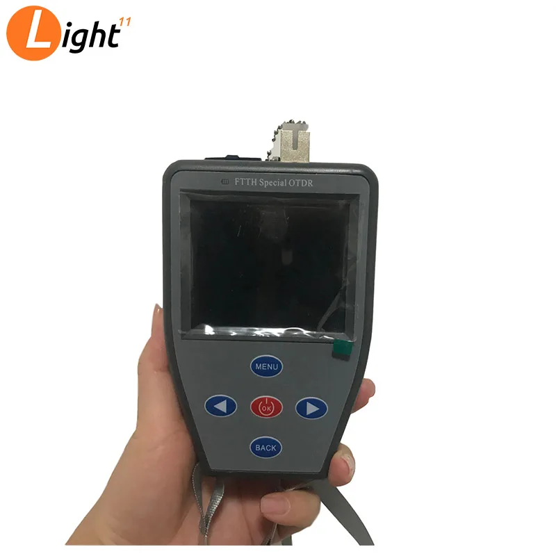 FTTH S310N OTDR Ручной мини с оптическим измерителем мощности + красный светильник