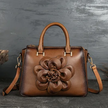 

2020New Small Square Bag Fashion Leather Retro Embossed Women's Bag Shoulder Messenger Bag Three-dimensional Pattern luis vuiton
