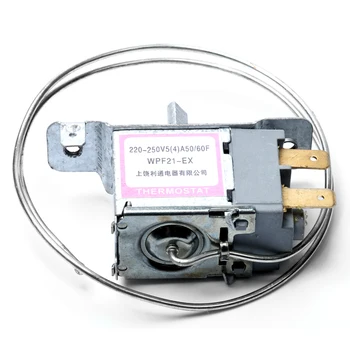 

1pc Refrigerator Thermostat WPF21-EX Two Side Mounting 2 Pins Probe 50cm Freezer Temperature Controller Refrigerator Parts