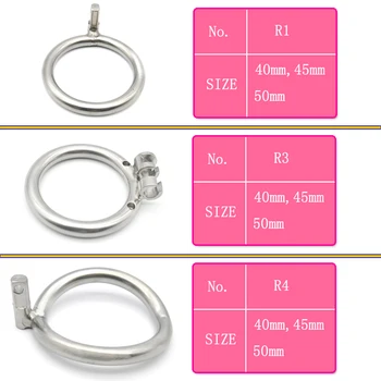 CHASTE BIRD Separate Extra Accessories Ring For Chastity Device Cock Cage Penis Ring Sex Toys Adult Male 2
