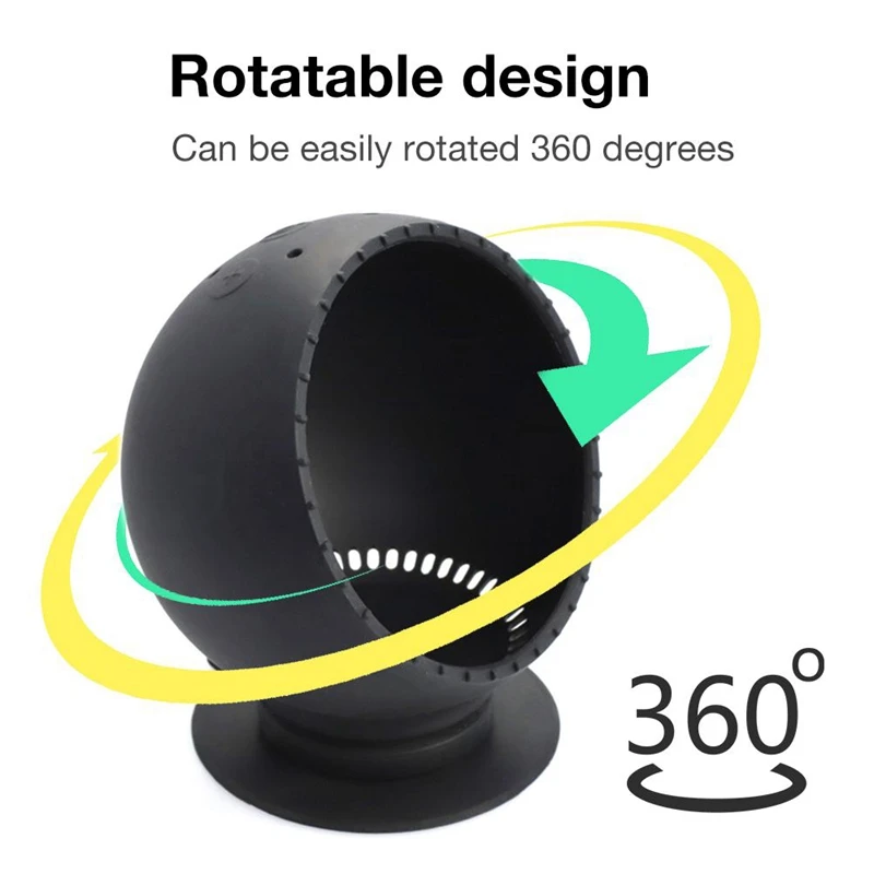 Силиконовый Настольный держатель для Echo Spot, вращающееся на 360 градусов настольное крепление-улучшает видимость звука и внешний вид