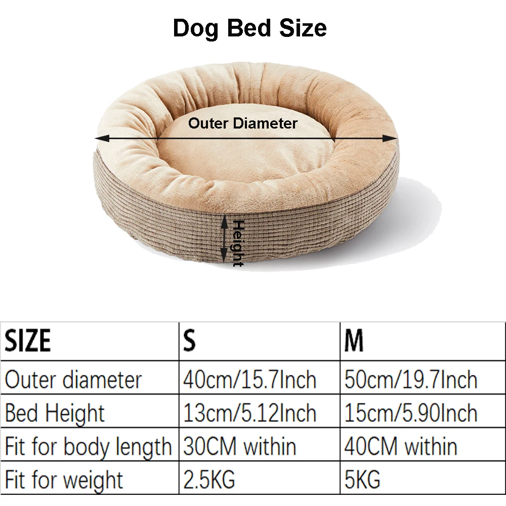 DOG BED SIZE