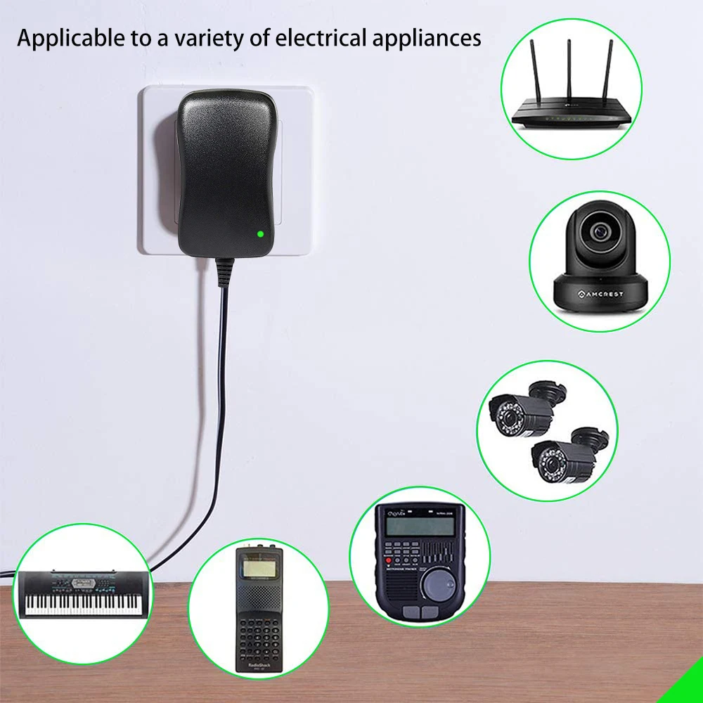 Fonte de Alimentação para Lcd Universal Adaptador Reversível Polaridade Multi Tensão dc Led Light Strip Roteador Hub Alto-falante 30w ac - Image 5