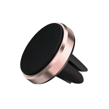 

Car Mini Phone Holder Air Hole Mounted Magnetic Mobile Phone Holder for Au di A3 A4 A5 A6 A7 A8 B6 B7 B8 C5 C6 TT Q3 Q5 Q7 S3(Ro