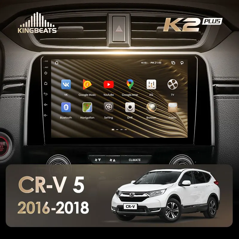 KingBeats штатное головное устройство For Honda CRV CR V 5 RT RW 2016 2018 GPS автомагнитола на