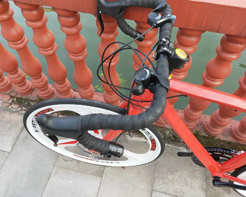 Cheap 21 speed  700C  road  bicycle  2016 new cycling  bicicleta road bike man& woman bike   Disc  brakes 7