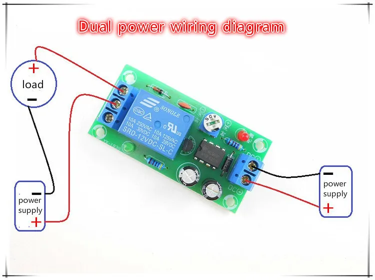 12V питание на регулируемой задержке разъединитель релейный модуль 555 моностабильное реле времени YX1839