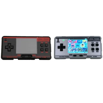 

2 Set Handheld Game Console ,Video Gaming Console 8 Bit 2G Memory Simulator FC3000 Handheld Children Color Game PXPX7