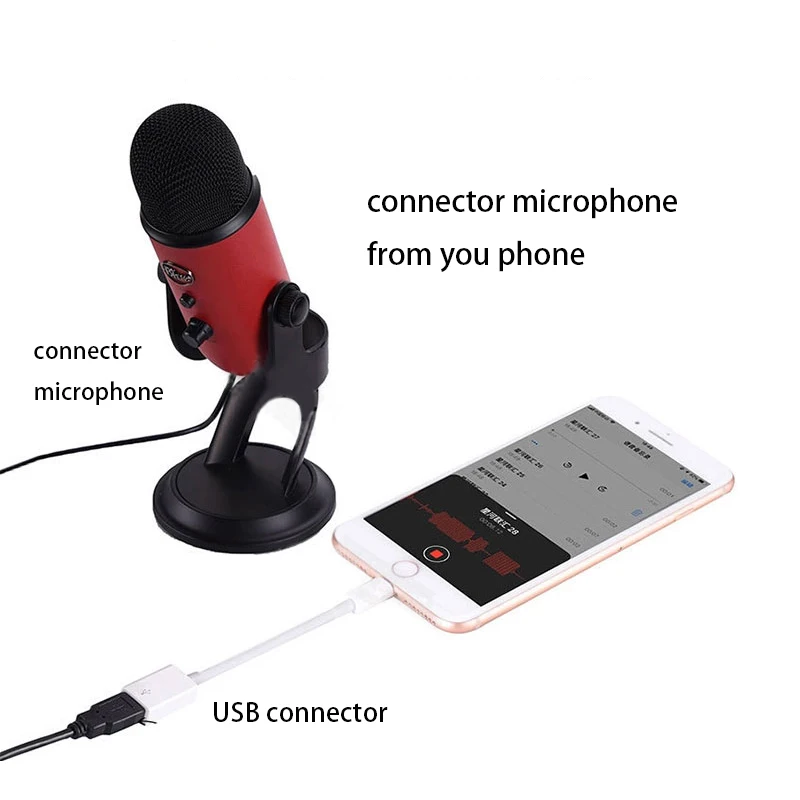 OTG USB камера Aux адаптер для 8 Pin к USB кабель наушники конвертер Электрический пианино MIDI клавиатура для телефона 7 8 Поддержка iOS13