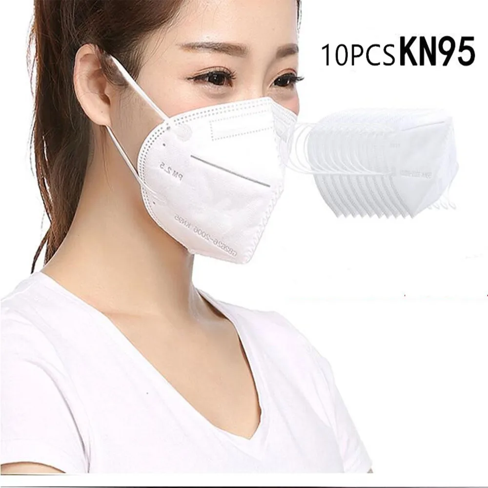 

10/20PCS N95 Mask Antivirus Flu Anti Infection KN95 Masks Particulate Respirator PM2.5 Protective Safety Same as KF94 FFP2