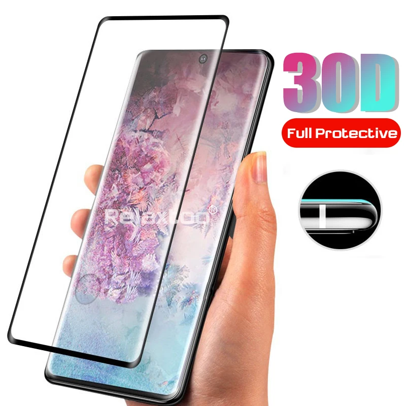 

note10 pro glass 30d tempered glass screen protector for samsung galaxy note 10 plus not 10 pro 10plus note10+ curved cover film
