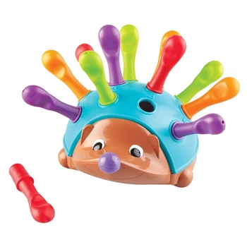 

The Fine Motor Hedgehog Spelling Toy, Fine Motor Toy, a Variety of Colors, Suitable for Children's Toys, Easy To Store