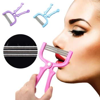 

3 Spring Threading Removal Epilator Safe Facial Epilator Hair Remover Makeup Tools Beauty device