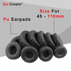 Universal Earpads Replacement for Headphones - Premium Comfort & Enhanced Sound Quality (80mm)