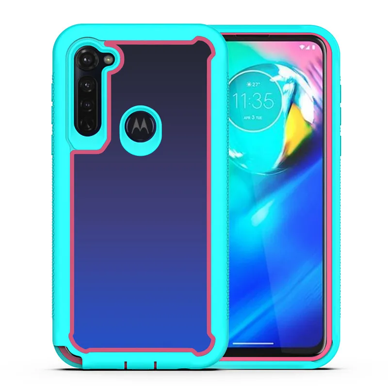 Moto e7 G Power G8 Fast PLAY Plus one macro STYLUS Передняя и задняя 360 искусственная яркая бампер из
