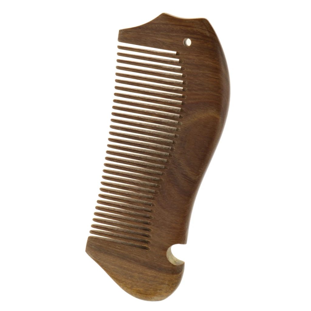 Anti-static Sandalwood Hair Comb Pocket Handmade Head Massage Wood Hairbrush