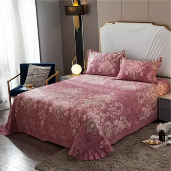 

100 Cotton Flat Sheet Solid Color Bedding Sheets Single Twin Full Queen King Size