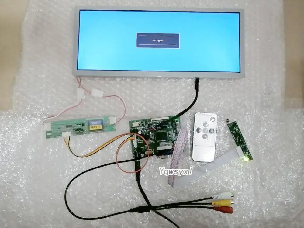 Hdmi + Vga Placa de Motorista de Tela Kit de Placa de Controle para 12.3 Polegadas Led Lq123k1lg03 1280x480 2av Lcd - Imagem 2