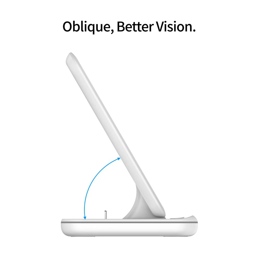 3 in 1 Wireless Charger Stand Applicable for Apple Mobile Phone Watch Android Headphones China for 15W Fast Work for iPhone XR