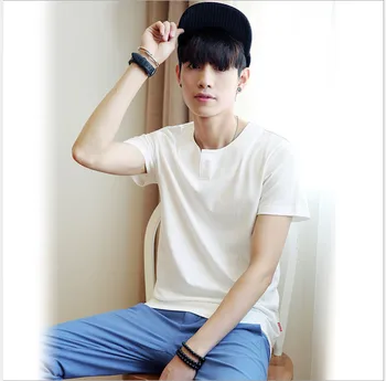 

Summer new women's street letter characters print loose short-sleeved T-shirt 60.66