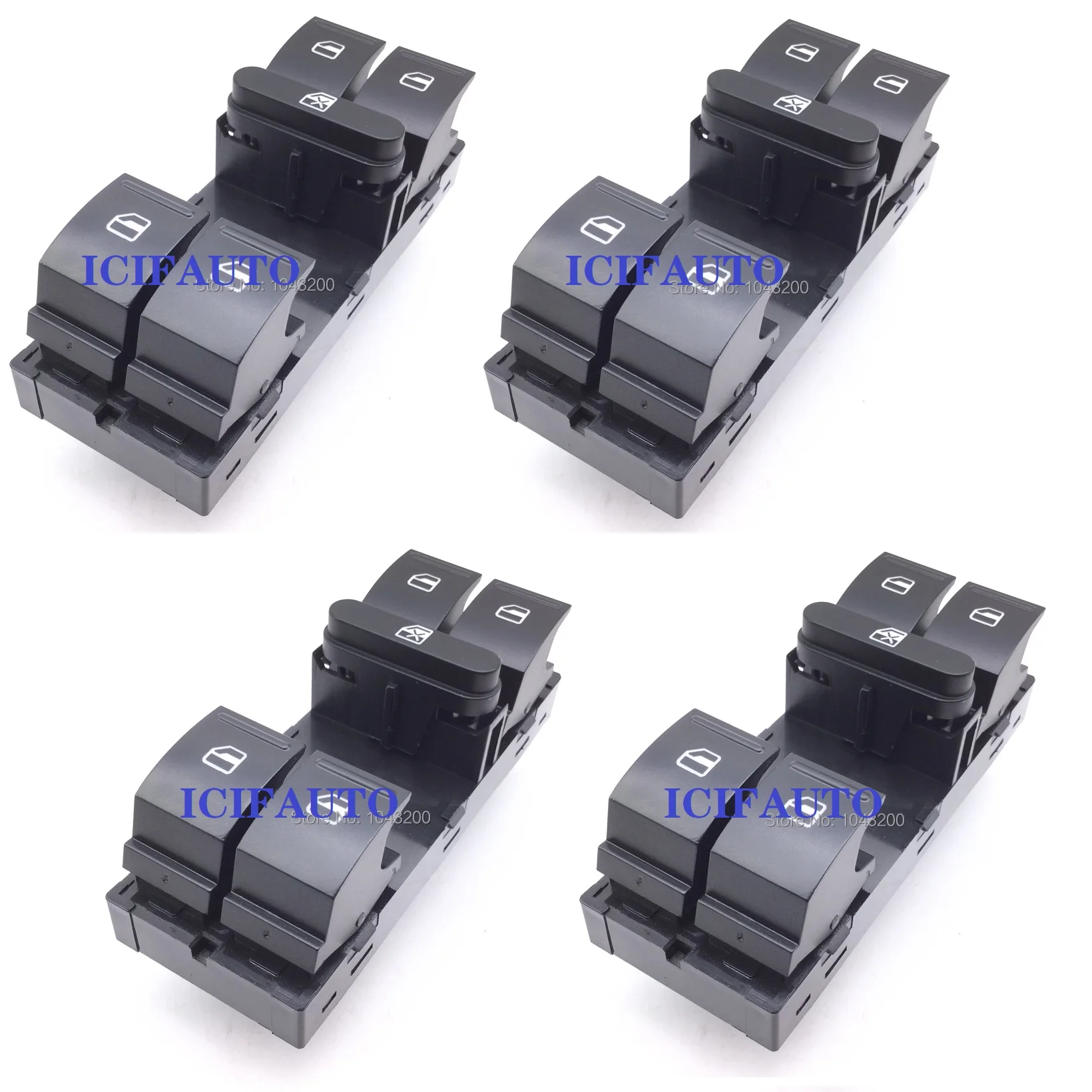 

4 X For Skoda Fabia Octavia Super B For Yeti Driver Side Power Master Window Switch Button 1Z0959858A,1Z0959858B,1Z0 959 858B