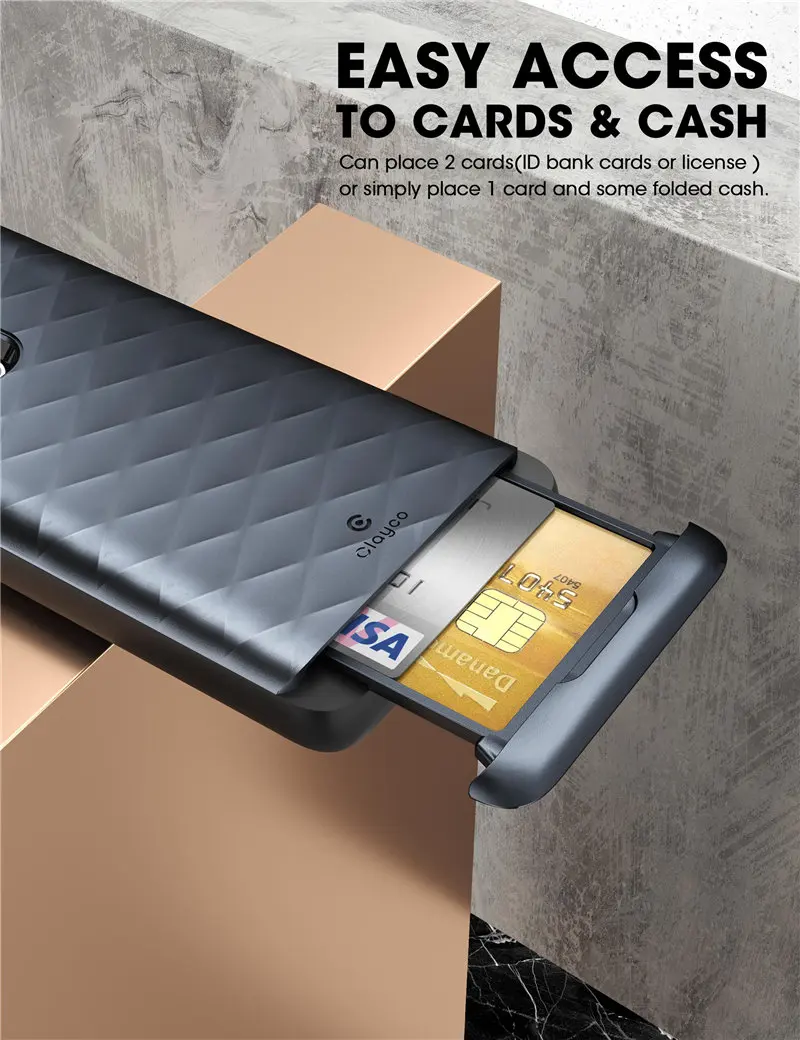 The Armour Hybrid Protective Case With Built-in Credit Card Slot For S20 Ultra 5G
