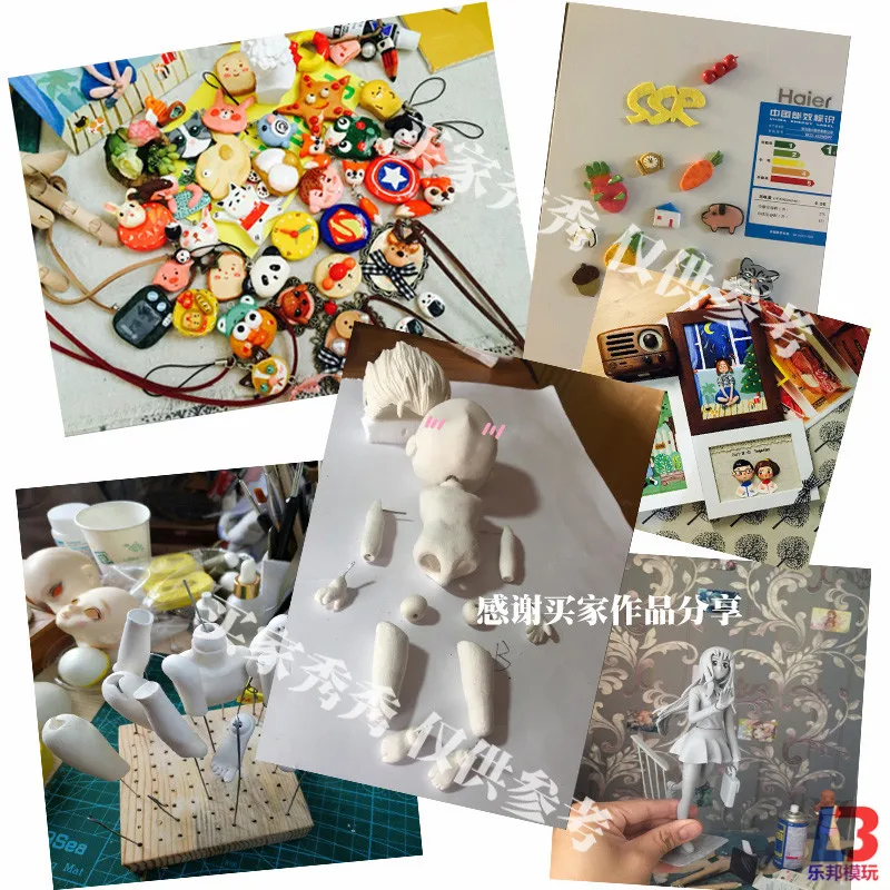 DIY Ручная работа каменная пластиковая глина BJD шаровой шарнир ручной работы