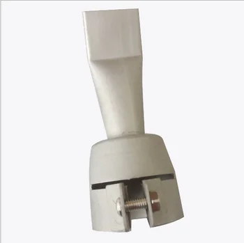 

1pcs plastic torch hot air blower welding torch industrial kitchen flat spray tubular nozzle stainless steel 20mm flat nozzle