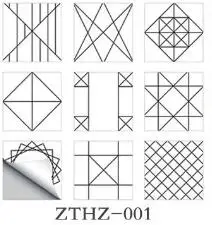 9 шт. 20 см Европейский пол плитки диагональные наклейки ПВХ Водонепроницаемый Ванная комната Кухня линия талии наклейки на стены мебель Декор художественная роспись - Цвет: 1