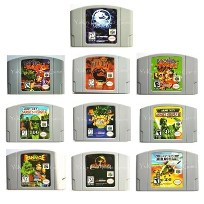 64 бит картридж для видеоигр Nintendo N64 US NTSC Версия на английском языке|Картриджи| |