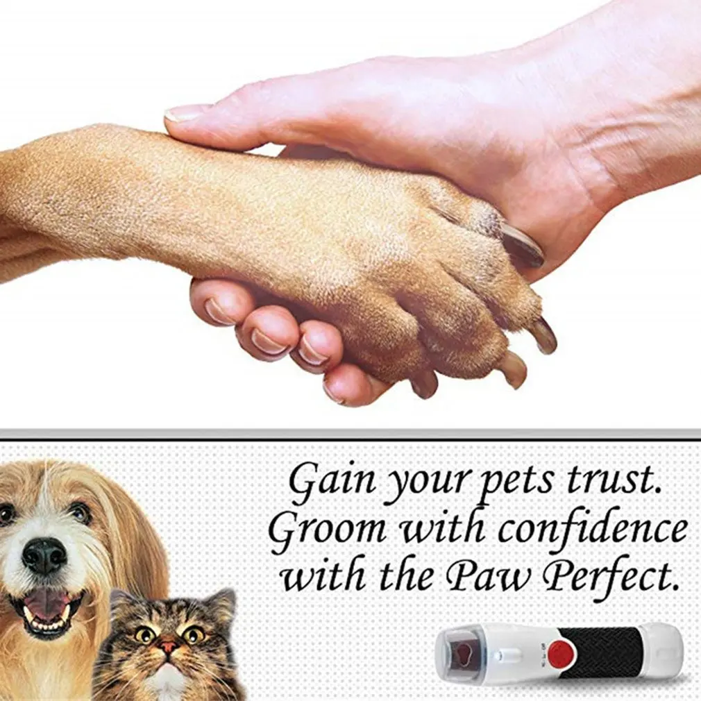 Защитные оболочки и сохраняют здоровые принадлежности для кошек и собак Ножницы для ногтей Led Электрический лак для ногтей для собак Уход За Домашними Животными ногти