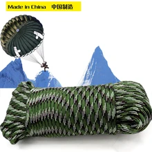 100 м Открытый Скалолазание Веревка 4 мм диаметр высокая прочность выживания Паракорд безопасности веревка шнур туристический аксессуар
