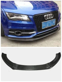 

Carbon Fiber Car Bumper Front Lip Protector Fits For AUDI S7 Sline 7 2011 2012 2013 2014 2015