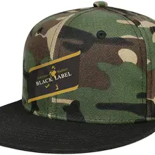 Мужская черная бейсболка в стиле хип-хоп с регулируемой сеткой от солнца, хлопковые бейсбольные шапки