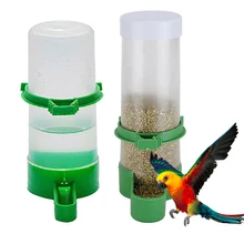 Parrot Cage Bowls Dispenser Bottle Pet-Bird-Supplies Drinking-Cup Water-Drinker-Feeder