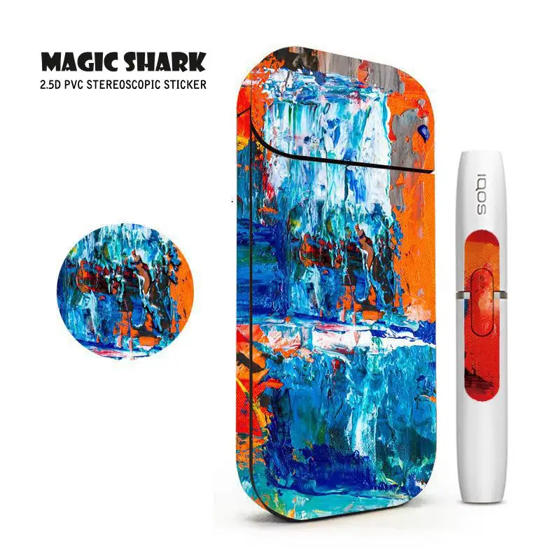 Фон для фотографирования с яркими Label наклейка на сигарету чехол КРЫШКА ДЛЯ