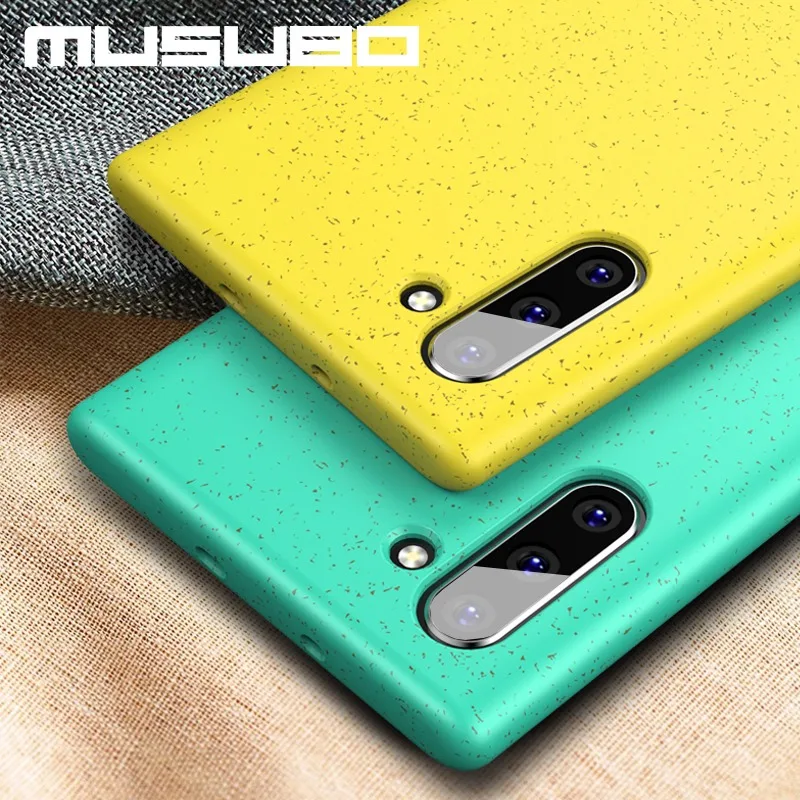 Чехол Musubo для Samsung Galaxy Note 10 Plus 5G S10 S10E + Роскошный чехол мягкий силиконовый