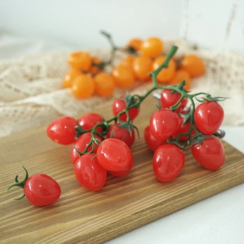 

Simulation Fruit Props Simulation Saint Fruits Kitchen Soft Pack Children's Early Education Toys Small Tomato Props