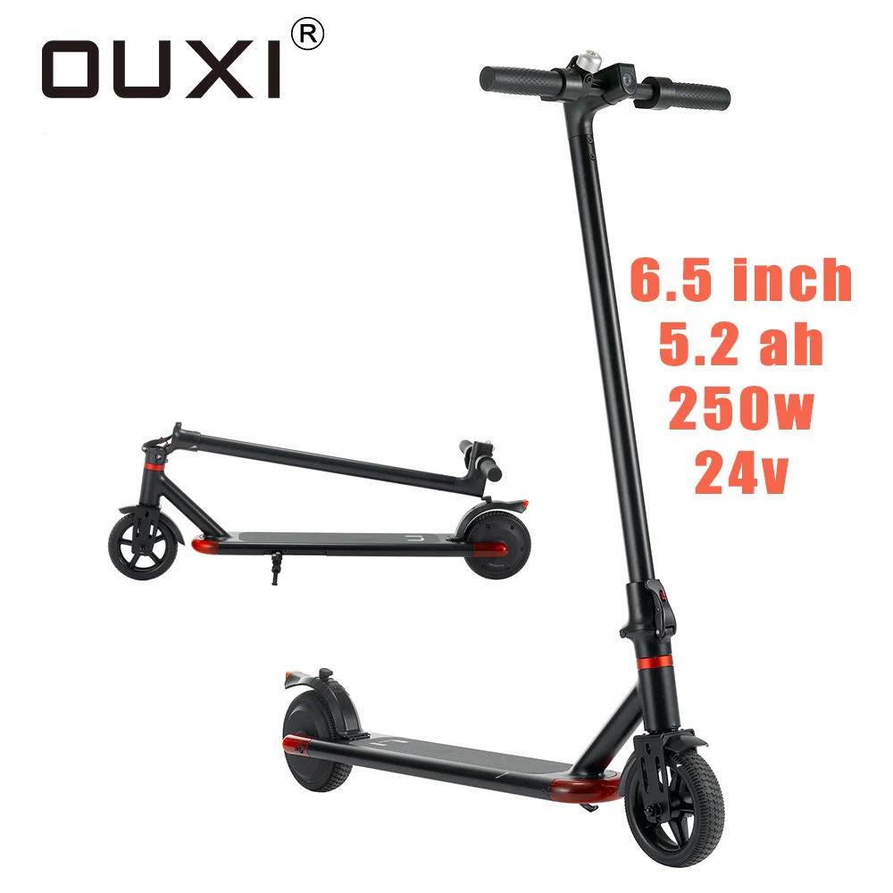 OUXI L1 Electric Scooter Adult 24V/250W 6.5 Inch Road Tire Folding