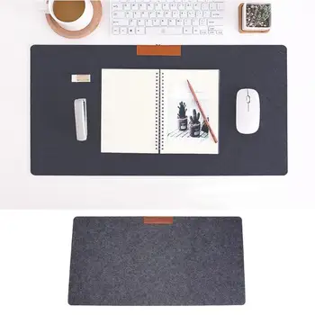 

Soft Wearable Mice Pad Office Computer Desk Mat Modern Table Wool Felt Laptop Cushion Large Mouse pad Gaming mouse pad