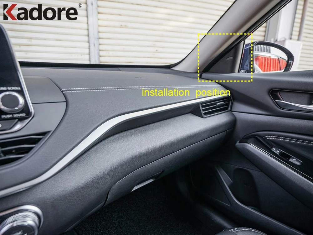 Матовый чехол из АБС пластика для переднего стекла автомобиля Nissan Altima 2019