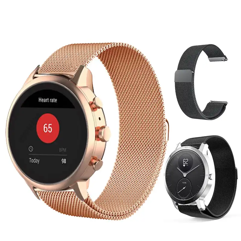 withings steel watch strap