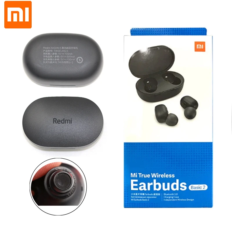 Наушники Xiaomi Redmi Earbuds 2 TWS наушники bluetooth 5 0 xiaomi беспроводные с прямыми волосами на
