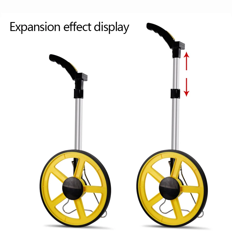 Электронный цифровой дисплей роликовый Тип Расстояние Измерительный ролик колеса измерительный инструмент Алюминиевый сплав инструмент